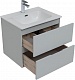Aquanet Мебель для ванной Алвита New 60 2 ящика подвесная серая матовая – фотография-32